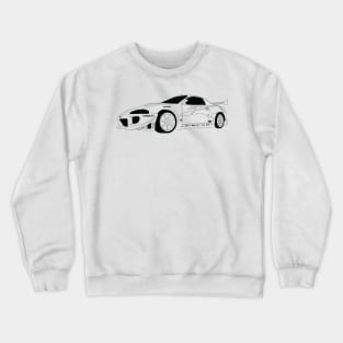 FF Eclipse Black Outline Crewneck Sweatshirt